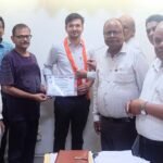 लायंस क्लब मेरठ द्वारा युवा चार्टर्ड अकाउंटेंट सीए सरफ़राज़ अली का सम्मान किया